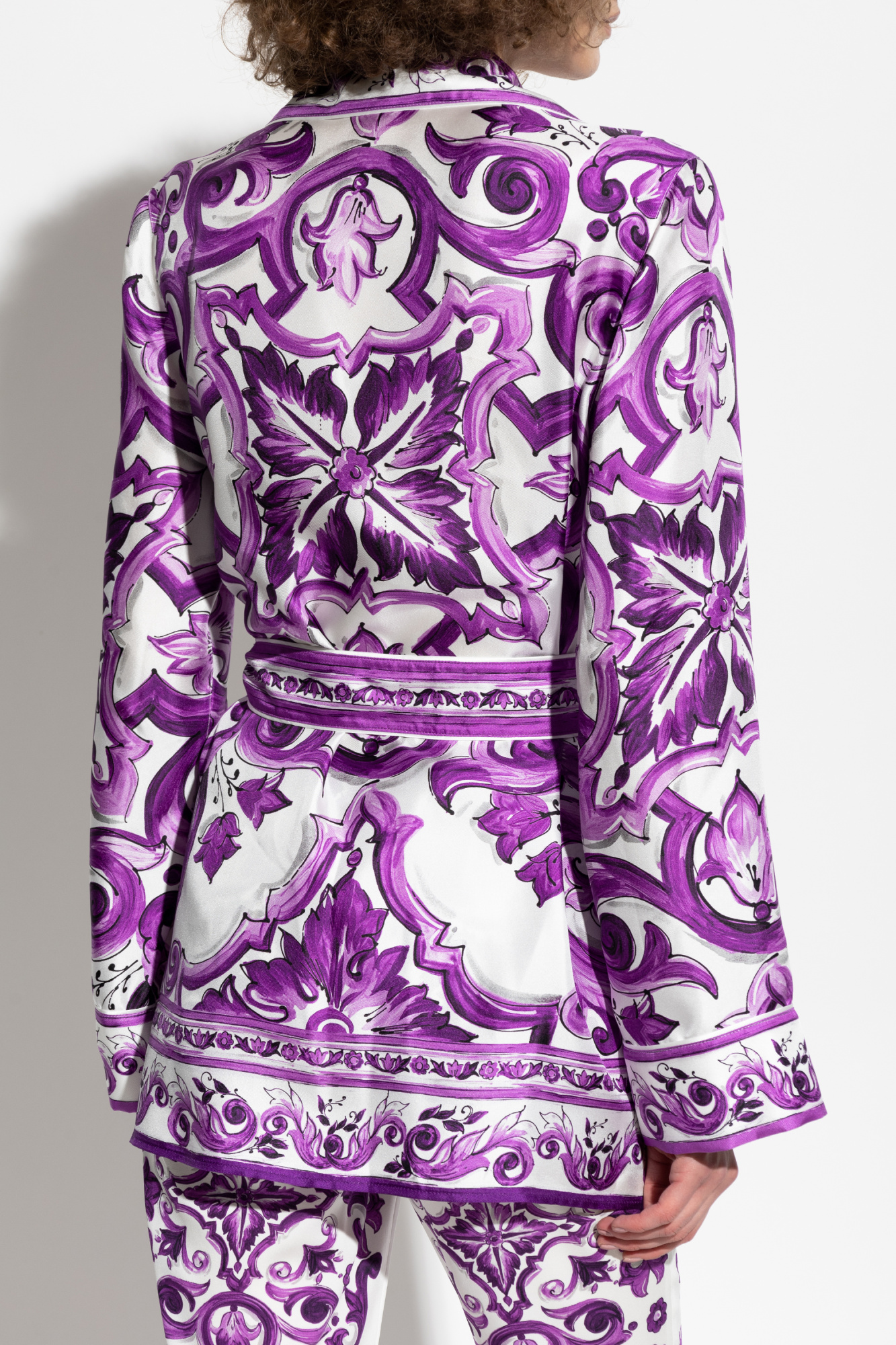 Purple Silk shirt Dolce & Gabbana - Vitkac France